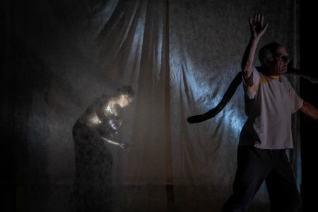 PNEUMA performance Tim Rubidge and Eeva-Maria Mutka